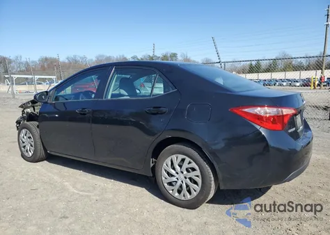 2017 Toyota Corolla L z USA, uszkodzony, nr VIN 2T1BURHE2HC848710